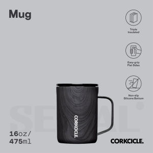 CORKCICLE Mug 16oz - Burnt Wood