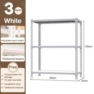 Serene【All Metal Shelf】24 hour ship out 6 Tiers 5 Tiers Large size Steel Shelf Metal Rack Cold-rolled Steel Layer Shelving Storage Shelf Metal Shelf Multi-Purpose Rack Organizer Shelf Layer for Things Kitchen Cabinet Organizer Storage Rack Shelf
