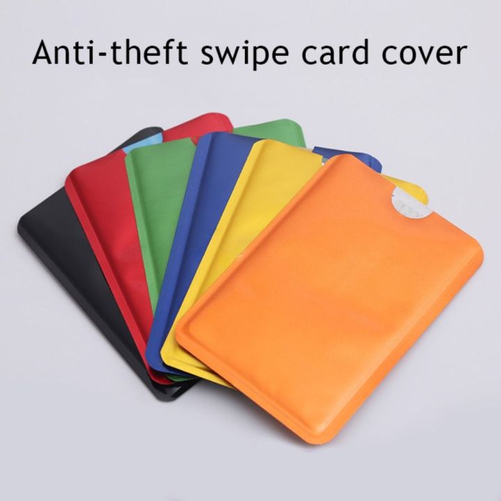 GTTR Shielding Signal Anti-Deization Aluminum Foil Card Wallet Cover
