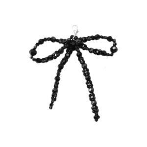 Bowknot Punk Side Charm On Shoe Boots Handbag Pendant for Girls Stylish Boot Pearls Trousers Street Clothing Charm