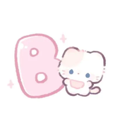 3 Kitty Móc Khóa Chữ Cái Dễ Thương Mica 2 Mặt Thiết Kế Độc Đáo