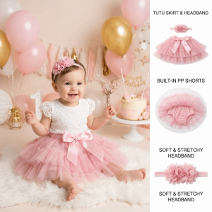 YUDESHUI Lưới vải tuyn Váy Tutu xù bông Phong cách múa ba lê Nhiều lớp Váy Tutu cho bé gái Thời trang Lông xù Váy Ballet Công Chúa Váy dự tiệc