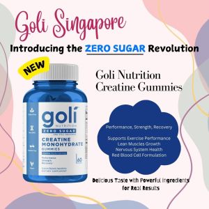 Goli Creatine Monohydrate Supplement – 60 Vegan Gummies | Muscle Strength Endurance & Recovery Support