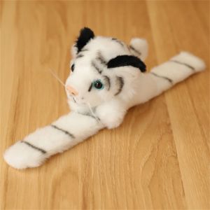 YITAQI Jungle Animal Stuffed Animal Wristband Panda Tiger Clap Circle Cartoon Slap Bracelet Party Favor Soft Party Supplies