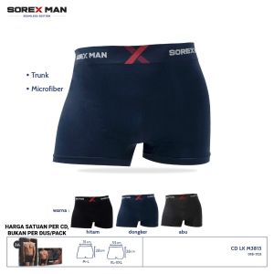 SOREX MAN CD 3815 SEAMLESS EDITION - CELANA DALAM BOXER PRIA