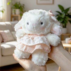 Super Cute Animal Plushe Toy floral dress Bear Rabbit Dog Sheep Doll Stuffed Animal Soft Plush Toys Birthday Christmas Gift h260825
