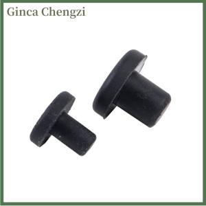 Ginca 10 cái Nắp lỗ bằng cao su đặc nút bịt lỗ chịu nhiệt độ cao 3-12mm