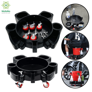 Đế Để Xô Rửa Xe Tích Hợp Khay Dụng Cụ Có Bánh Xe Đẩy 360 Linh Động Dùng Cho Xô Rửa Xe - Đế Xô Rửa Xe Có Bánh Xe