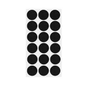 แผ่นรองขาเก้าอี้ผ้าสักหลาด72ชิ้นแผ่นรองขาโต๊ะแบบหนาพื้นเฟอร์นิเจอร์ป้องกันรอยขีดข่วนแผ่นกาวในตัวกันลื่นปิดเสียง Aksesori Perabot DIY