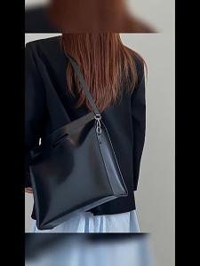 AE Túi xách nữ phổ biến túi tote đơn giản túi đựng laptop túi đựng tài liệu đi làm túi xách độc đáo túi đeo vai.