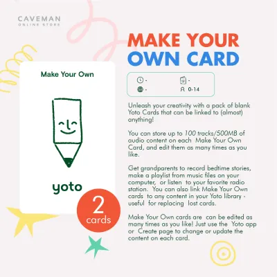 Yoto SONG Audio Cards - Compatible with Yoto Mini & Yoto Player 3