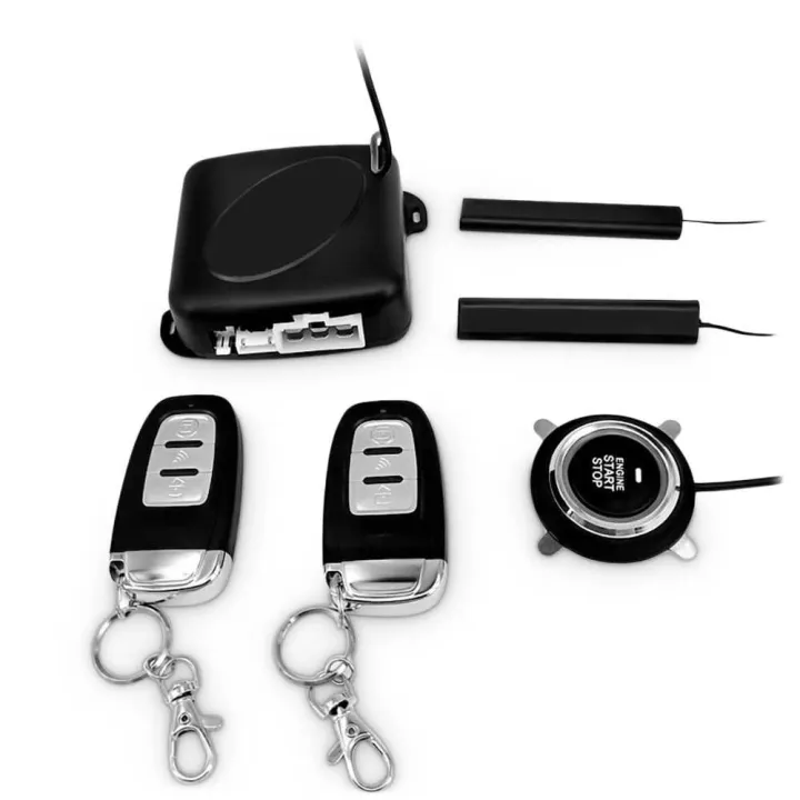 C6 Keyless Module Zeepin Push Start Ignition Car Keyless Entry with Remote Control C6-B ...