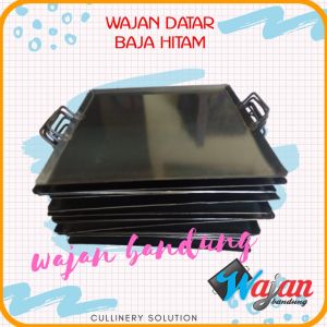 Pemanggang Wajan Roti Sosis Bakar Kebab Burger Stainless stell 40cm