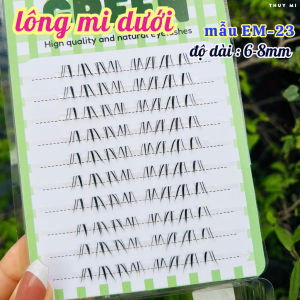 Lông mi dưới EM19 độ dài 6-7mm GREEN Thủy Mi