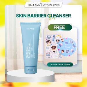 THE FACE Gentle Skin Facial Cleanser 100ml With Treme-HA & Panthenol - Pembersih & Pelembab Wajah