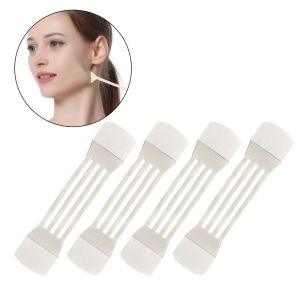 FXUP 4 băng dính và 20 miếng dán Bộ băng nâng cổ vô hình Đàn hồi Có thể tái sử dụng Băng nâng cơ  và cổ Chất lượng cao Băng nâng cơ cổ băng làm săn chắc da Dụng cụ chăm sóc da