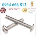 50c vít pake đầu dù thân bulong INOX 304 M4, M4X8, M4X10, M4X12,M4x16, M4x20,M4x25,M4X30. 