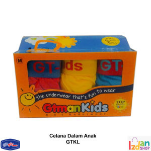 Celana Dalam Anak Laki Laki / CD GT MAN KIDS GTKL ( Isi 3 Pcs) by IZDAN SHOP