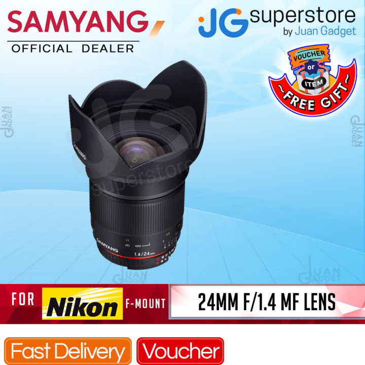 Samyang Wide Angle 24mm ED AS UMC Wide-Angle Lens for