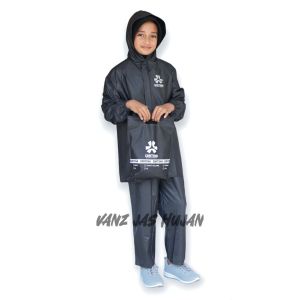 Jas Hujan Anak anak Laki laki perempuan karakter hoodie Pria Wanita untuk anak usia 3-14 Tahun