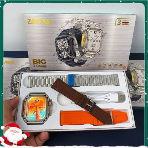 SmartWatch Z85 Max With 2 Different Straps Square Screen Waterproof Comp NFC  Inigente Smart Watch IP68 waterproof GPS Y4N3