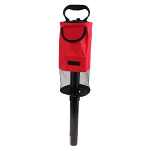 INGER Gift Set Portable Zipper Pick Up Ball Storage Golf Ball Golf Ball Picker Convenient Pocket Golf Shag Bag Golf Ball Retriever