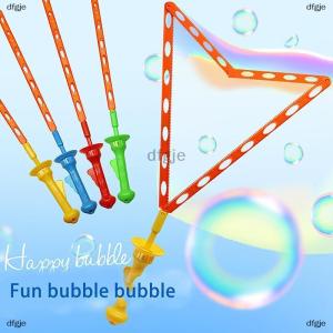[COD] dfgje Multi-hole Western Sword Bubble Blower Large Size Handheld Rainbow Childrens Toy Baby Safety No Toxic Soap Bubble Toy