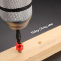Mũi vít Nhật Bản PH2 dài 100mm Fukuoka đa năng trợ lực, đầu mũi bắn vít 2 đầu 4 cạnh bake có vòng nam châm từ tính siêu hít, mũi bắt vít PH2x100mm thép S2 siêu cứng, chống tòe, mũi bắt vít mũi dù, đầu bắt vít tới hạn cao cấp. 