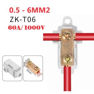 Cút chia dây điện 2 vào 4 ra 2 vào 6 ra công suất 60A