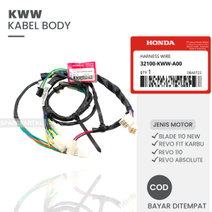 KWW KABEL BODY BLADE 110 NEW REVO FIT KARBU REVO 110/ REVO ABSOLUTE/ HARNESS WIRE/ BODI/ ANSOLUT