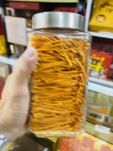 Lọ 50g Nấm Đông Trùng Khô Sấy Thăng Hoa