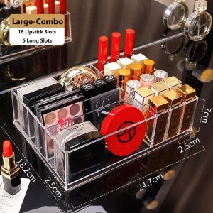 [SG] Cosmetic Foundation Powder Organizer Compact Cable Dividers Eyeshadow Acrylic holder Lipstick Storage Makeup