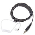 Telescopic Heavy Duty Tactical Throat Vibration Mic Headphone Headset Microphone NATO Plug for Radio. 