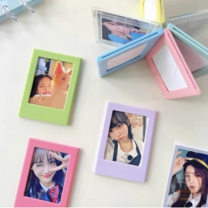 WPS Magnetic Photo Frame Mini Photocard Instax Holder Fridge Deco Polaroid Photo Stand 3-inch magnetic photo frame refrigerator magnet DIY creative magnetic piece magnet small photo frame