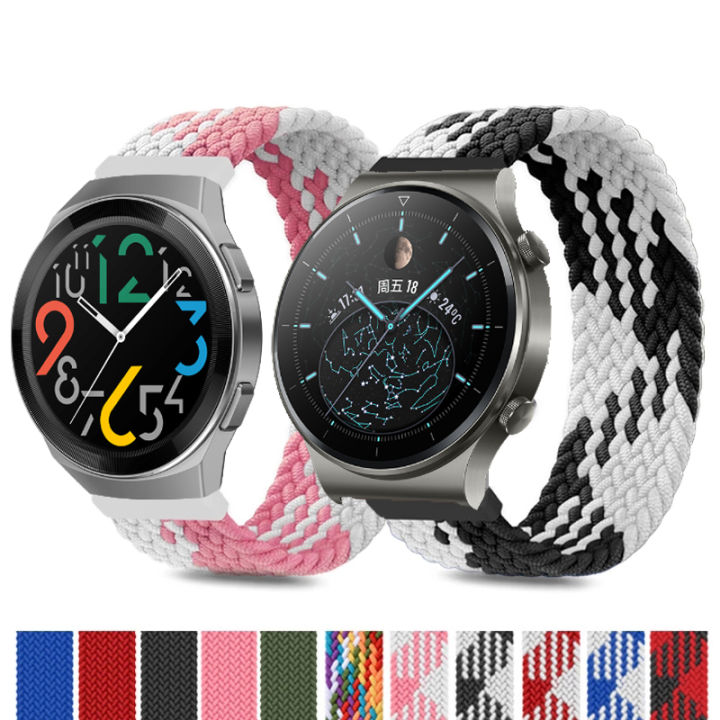 22mm Braided Solo Loop Watch Band For samsung galaxy watch 45mm New Nylon  Elastic Strap For samsung galaxy watch smart watch Lazada PH