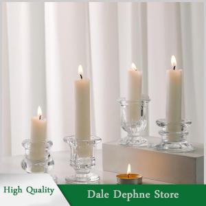 [Dale Dephne] Candle Holder Novelty Nordic Decor Candlestick Romantic Candle Stand Desk Accessories Wedding Centerpieces Ornaments Gifts