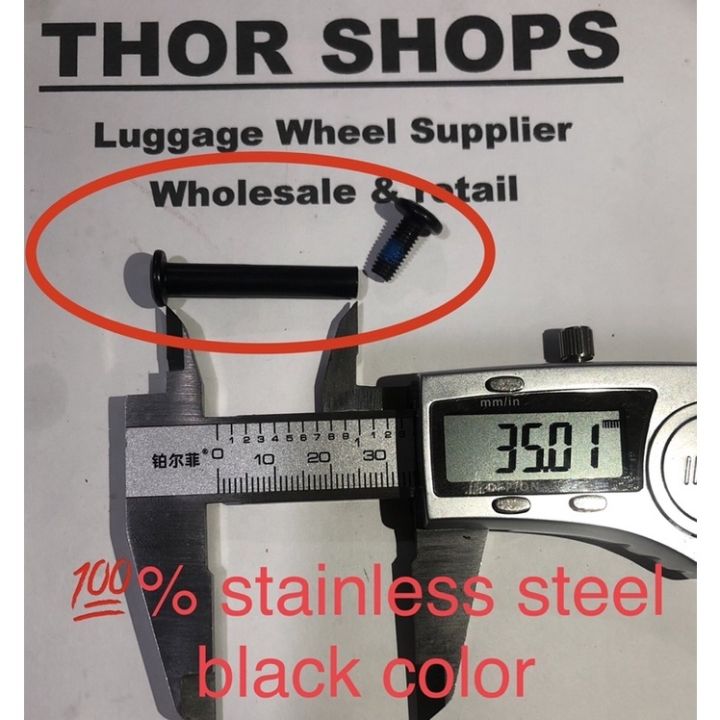 Suitcase luggage wheel Bolt screw rivet axle for suitcase luggage wheel replacement Lazada PH