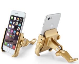 [HCM]GIÁ ĐỠ ĐIỆN THOẠI CNC GẮN CHÂN GƯƠNG XE MÁY MOTOWOLF