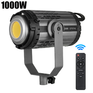 1000W LED Video Lights Photography Flash/Continuous Studio Lighting Set Bowen Mount Photo LED Light