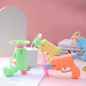 Flying Disc Gun Toy Baby Toys Shooting Disc Flying Saucer Gun Toys for Kids Gun Toys Best Gift