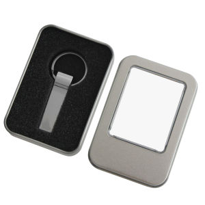 JASTER Metal Box Pen Drive 128GB Free Custom Logo USB 2.0 Flash Drive 64GB Key Ring Memory Stick 32GB Silver Mini USB Stick Creative Business Gift 16GB For Computer Pendrive 8GB Laser Engraving Storage Devices Waterproof External storage