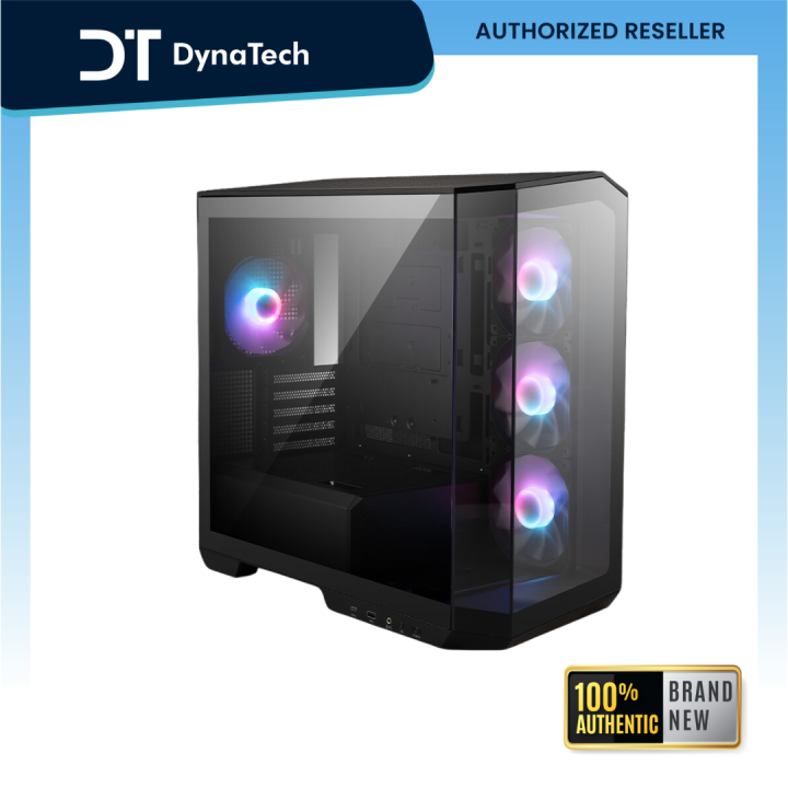 MSI MAG PANO M100R PZ Mid Tower Case (4*120mm ARGB Fans) | Lazada PH