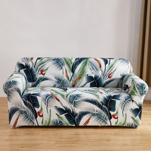 [Ready Stock]Stretch Sofa Cover 1/2/3/4 Seater L Shape Stretchable Plain Color Couch Cover Set Living Room Couch Cover Chair Anti-Slip Removable Washable