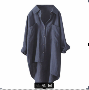 6สี S-5XL สไตล์เกาหลีผ้าฝ้ายและผ้าลินินเสื้อสำหรับผู้หญิงลำลองเสื้อแขนยาว O Versize ด้านบนเล็กน้อยกระเป๋าท็อปส์ Baju Muslimah Wanita Murah 2022