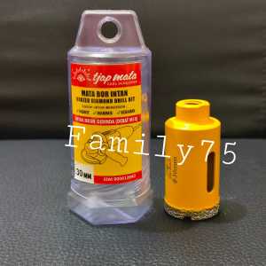 Mata bor granit keramik kaca drat M10 mesin gerinda Diamond Core Bit