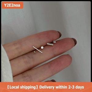 【Local shipping】 5 Pcs Pearl Crystal Small Ear Stud Earrings Set for Women Girls Fashion Ear Studs Ear Jewelry