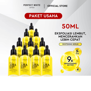 PERFECT WHITE Paket Usaha/Reseller 10PCS [Produk Satuan Perfect White 50ML]