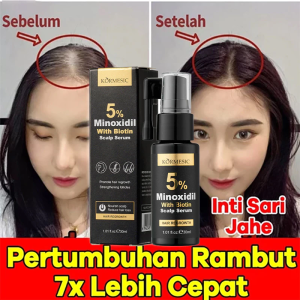 Minoxidil 5% Extra Strength Penumbuh Rambut 100% ORIGINAL Beard Oil Serum Penumbuh Dan Penebal Cepat Rambut Brewok Kumis Jambang 30ml Serum Penumbuh Rambut Cepat Penumbuh rambut Pengontrol Minyak Anti rambut rontok Anti ketombe