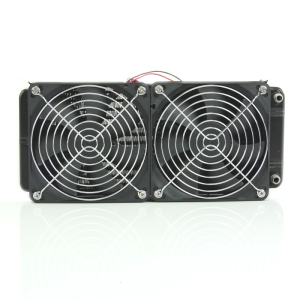 Aluminum Computer Radiator Water Cooling Cooler For CPU Heatsink 2 Fans 240mm