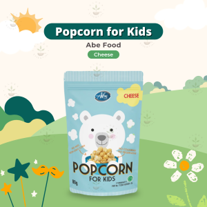 Abe Food Popcorn Keju - Snack Ringan Anak Popcorn Cheese 80g